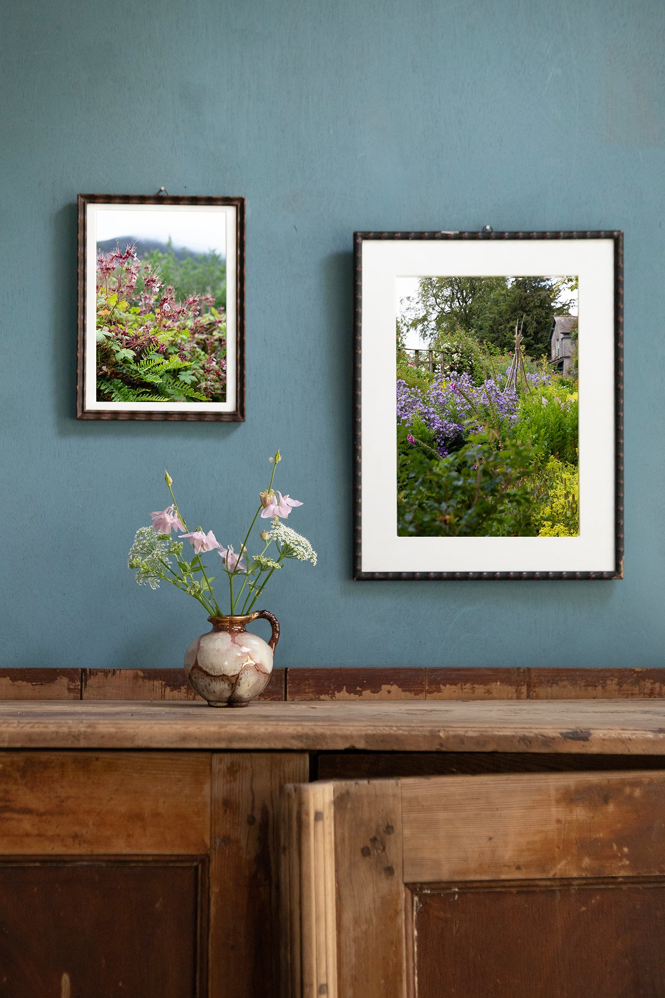 The Cottage Garden at Hill Top, ingelijst